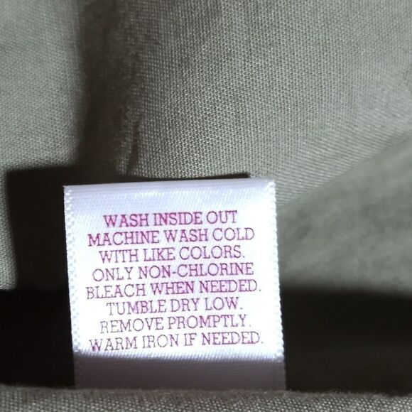 SO CAMO GREEN HOODED UTILITY JACKET SZ.S EUC - Picture 8 of 8